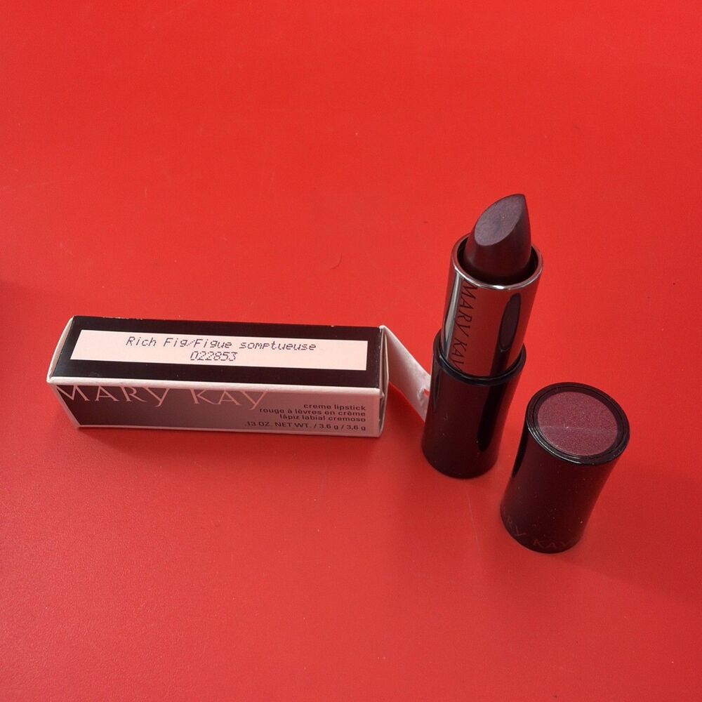 Mary Kay Creme Lipstick Rich Fig Full Size .13 Oz 022853